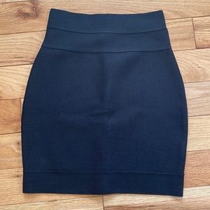 H&M Black Mini Skirt